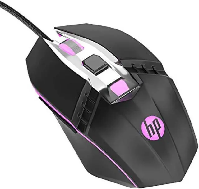 Alt view image 8 of 8 - HP Wired Ergonomic RGB Gaming Mouse, Adjustable DBI with Programmable Buttons and Breathing Light USB Computer Mouse