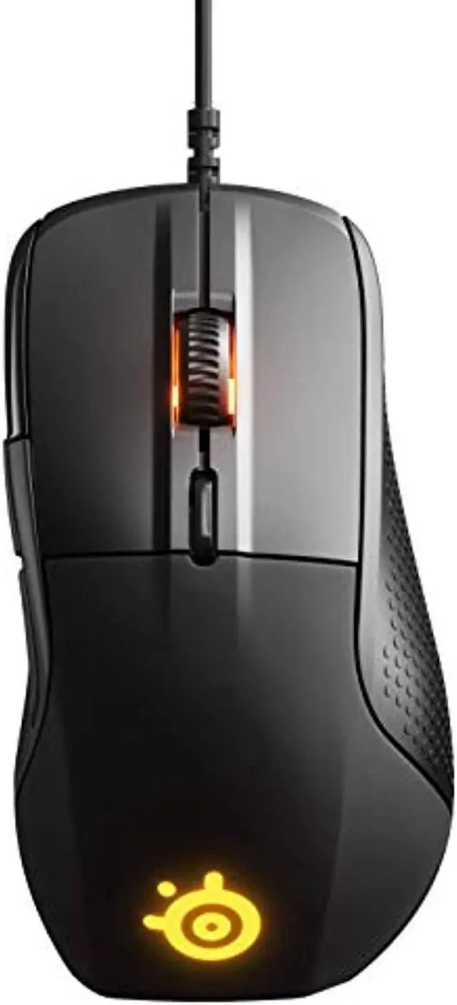 Main image of steelseries rival 710 gaming mouse - 16,000 cpi truemove3 optical sensor - oled display - tactile alerts - rgb lighting