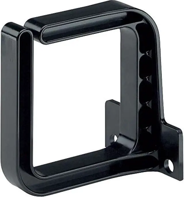 Main image of panduit cmvdr2s vertical cable management d-ring, 2-inch wide, black