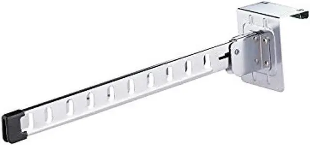 Main image of organize it all over the door folding hanger holder, chrome