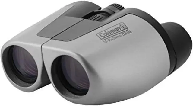 Main image of coleman 15-50x28 compact zoom binoculars, silver (cz155028)