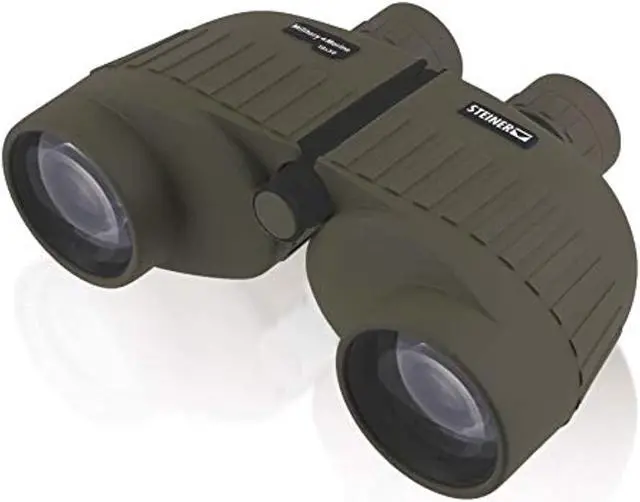 Alt view image 2 of 7 - Steiner 10x50mm Military-Marine Porro Prism Binoculars,