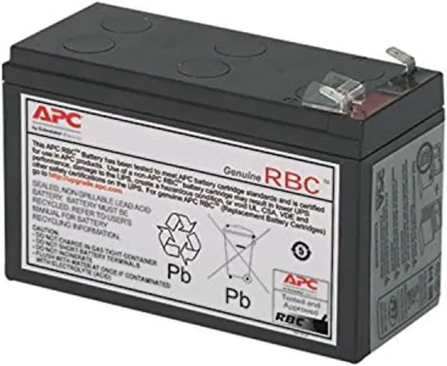 Alt view image 7 of 9 - Apc By Schneider Electric Replacement Battery Cartridge #154