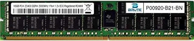 Alt view image 2 of 2 - P00920-B21 - HP Compatible 16GB PC4-23400 DDR4-2933Mhz 1Rx4 1.2v ECC Registered RDIMM