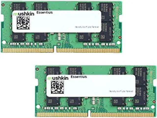 Alt view image 5 of 6 - Mushkin ESSENTIALS 32GB (2x16GB) PC4-21300 2666MHz 260-pin Dual-Channel Notebook Memory Model MES4S266KF16GX2