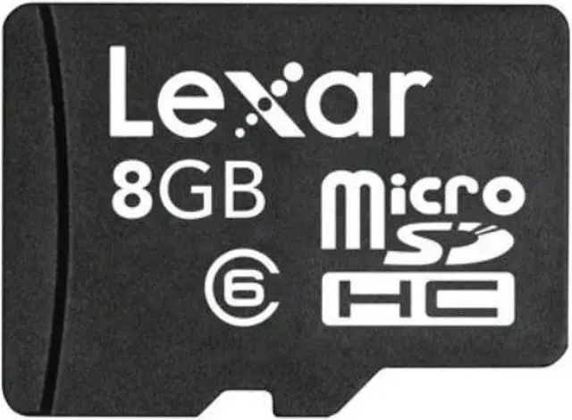 Alt view image 3 of 3 - Lexar 8GB Mobile micro SDHC Class 6 Multi-Use Memory Card