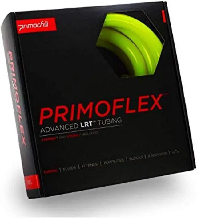 Alt view image 5 of 5 - PrimoChill PrimoFlex LRT Custom Watercooling Flexible Tubing -1/2in.ID x 3/4in.OD, 10 feet Bundled with System Prep and Coolant, Made with Premium Materials, Proudly Made in the USA