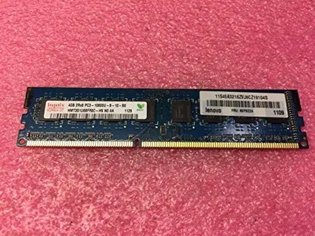 Main image of genuine hynix hmt351u6bfr8c-h9 computer memory 4gb 2rx8 pc3-10600