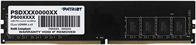 Alt view image 6 of 7 - Patriot Signature 16GB DDR4 2666MHz PC4-21300 CL19 Memory Module (PSD416G26662)