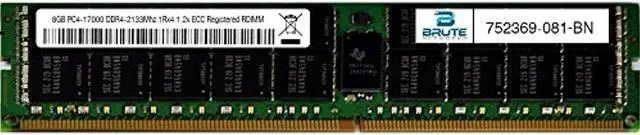 Alt view image 3 of 3 - 752369-081 - HP Compatible 16GB PC4-17000 DDR4-2133Mhz 2Rx4 1.2v Registered RDIMM