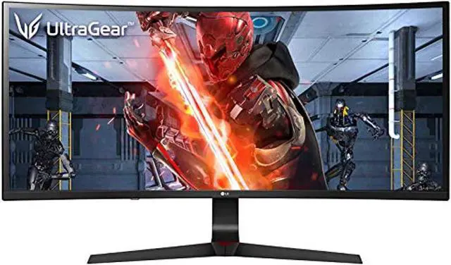 Alt view image 9 of 17 - LG 34GL750-B 34 inch 21: 9 Ultragear Curved Wfhd (2560 X 1080) IPS 144Hz G-SYNC Compatible Gaming Monitor