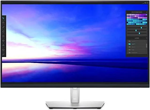Alt view image 8 of 20 - Dell 32" (31.5" Viewable) 60 Hz IPS WQHD IPS Monitor 8 ms (gray-to-gray normal); 5 ms (gray-to-gray fast) HDMI, DisplayPort, USB P3221D