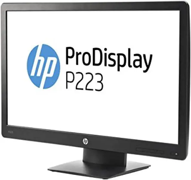 Alt view image 5 of 6 - HP ProDisplay P223 21.5" LED Monitor, 1920 x 1080, 16:9, 3000:1, 250 cd/m2, VGA, DisplayPort, Tilt Adjustable, 178/178 Viewing Angle