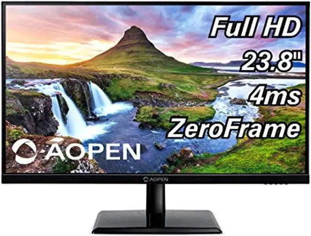 Alt view image 5 of 5 - AOPEN 24CH2Y bix 23.8-inch Full HD (1920 x 1080) IPS Monitor 75Hz, 4ms (1 x HDMI  and  VGA Port), Black (UM.QC2AA.001)