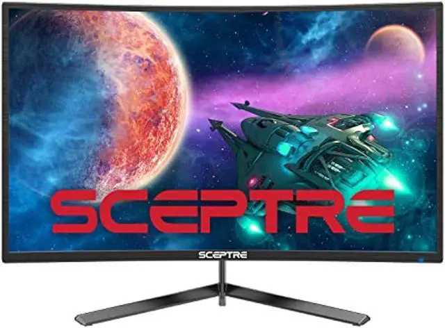 Alt view image 16 of 20 - Sceptre 23.6" Metal Black C248B-144RN Full HD 1920x1080 144Hz AMD FreeSync DisplayPort 2xHDMI Built-in Speakers Edge-less Curved Gaming LED Monitor