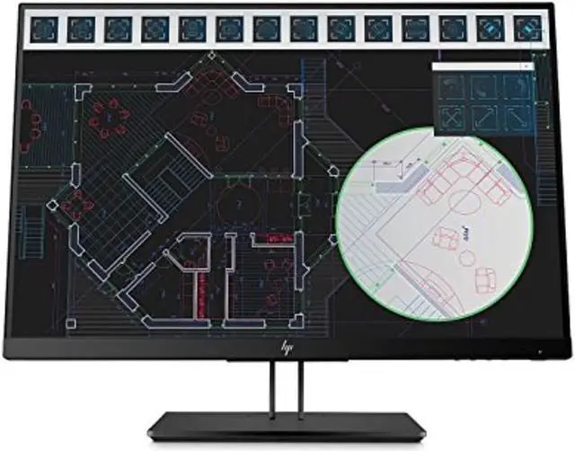 Alt view image 10 of 14 - HP Z24i G2 - LED monitor - 24" (24" viewable) - 1920 x 1200 WUXGA Monitor Display