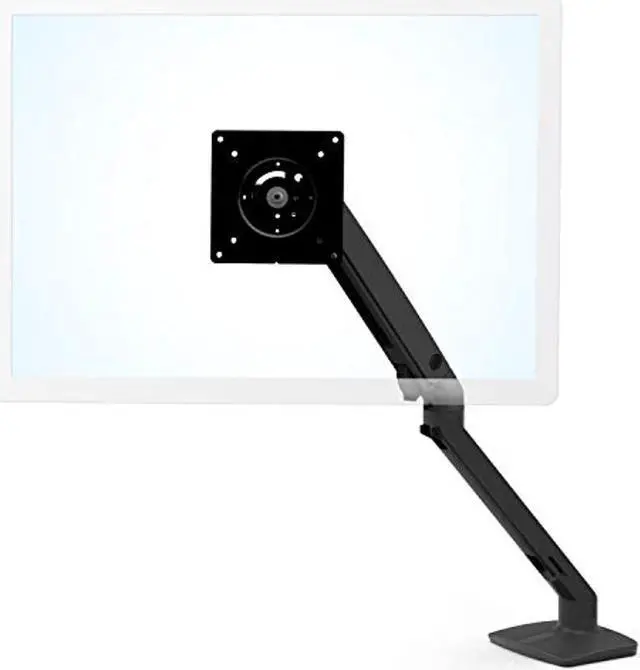 Alt view image 5 of 11 - Ergotron MXV Desk Monitor Arm Matte Black