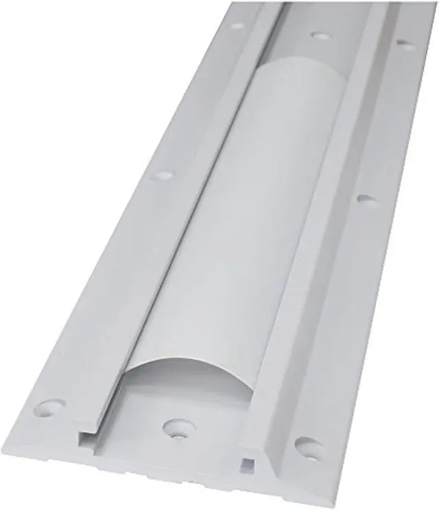 Alt view image 3 of 7 - ERGOTRON 34IN WALL TRACK (WHITE).A LOW-COST,ZERO-FOOTPRINT MOUNTING SYSTEM THAT