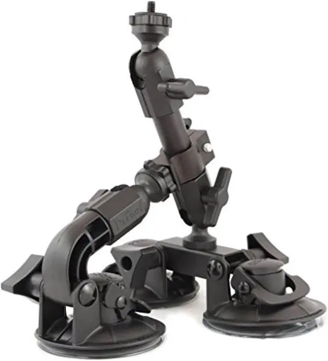 Alt view image 12 of 16 - Delkin Fat Gecko Triple Mount #DDMNT-TRIPLE