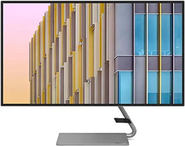 Alt view image 14 of 20 - Lenovo 27 inch QHD Monitor - Q27h-10, 27 inch" IPS