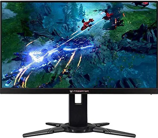 Alt view image 6 of 17 - Acer Predator XB273U 27" 2K WQHD 165Hz 1ms NVIDIA G-Sync Compatible IPS Gaming Monitor w/ Height Adjustable and Built-in Speakers