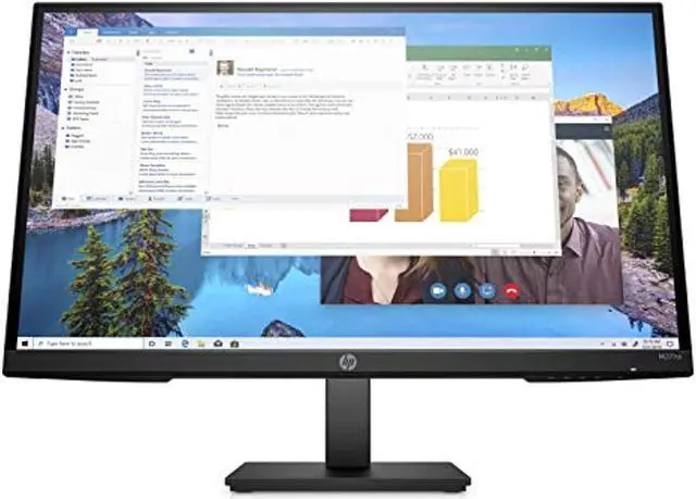 Main image of hp m27ha fhd monitor - full hd monitor (1920 x 1080p) - ips panel and built-in audio - vesa compatible 27-inch monitor designed