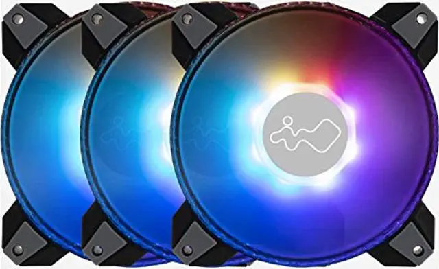 Main image of in win saturn 140mm addressable rgb triple fan kit (controller included) (asn140)