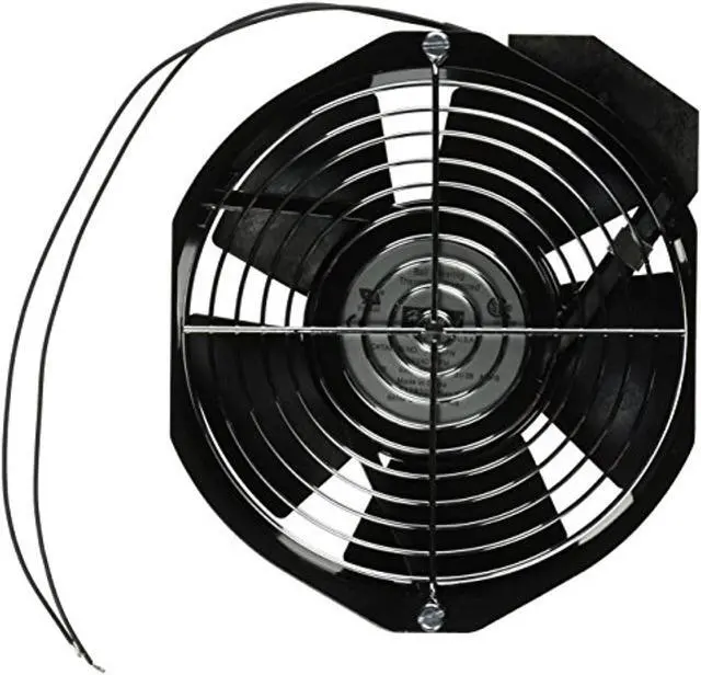 Alt view image 2 of 5 - HOFFMAN A6AXFN Axial Fan, Round, 115V AC, 1140 cfm, 6.77" W.