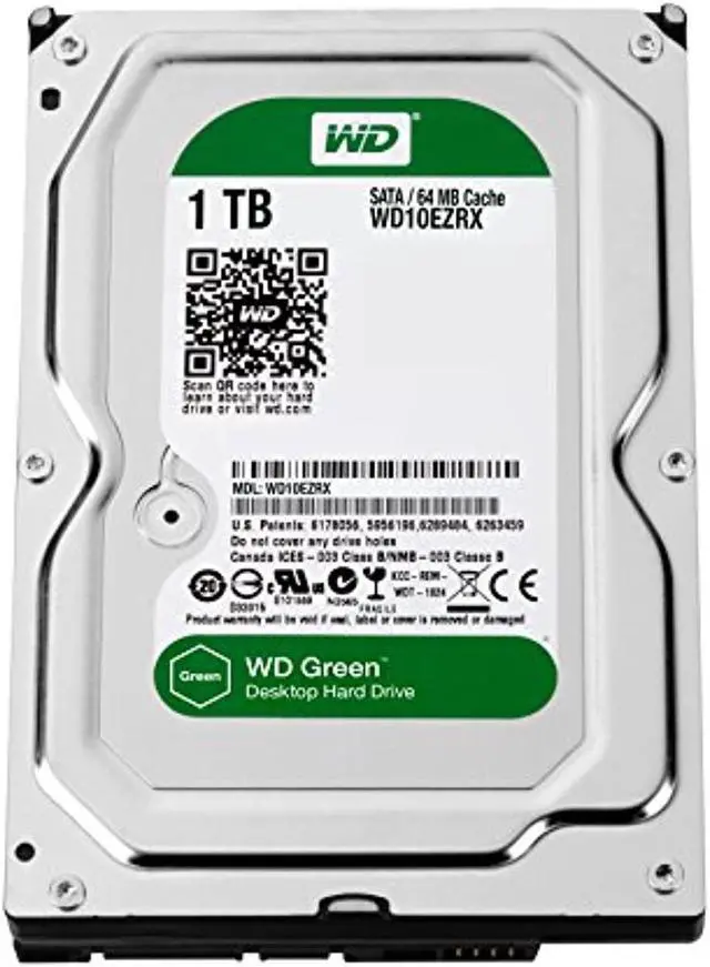 Alt view image 2 of 2 - New - 1Tb 5400Rpm 64Mb Sata 6 Gb/S, Wd Caviar Green - Wd10Ezrx