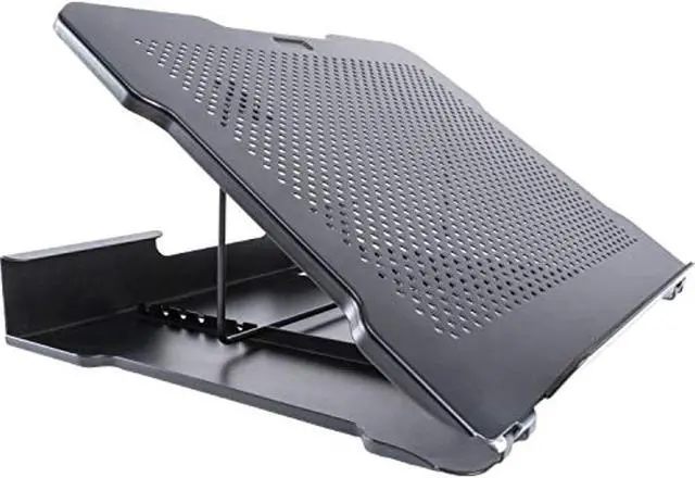 Alt view image 10 of 19 - Allsop 32147 Metal Art Adjustable Laptop Stand, Black