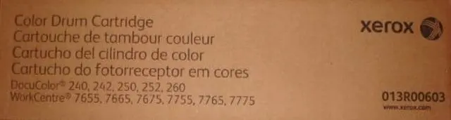 Alt view image 7 of 12 - XEROX 013R00603 WORKCENTRE 7755/7765/7775 COLOURED DRUM