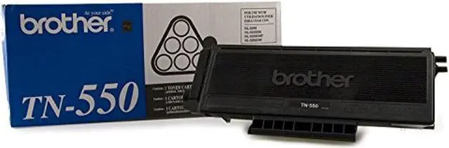 Alt view image 2 of 2 - brother tn550 standard 3,500 yield toner cartridge