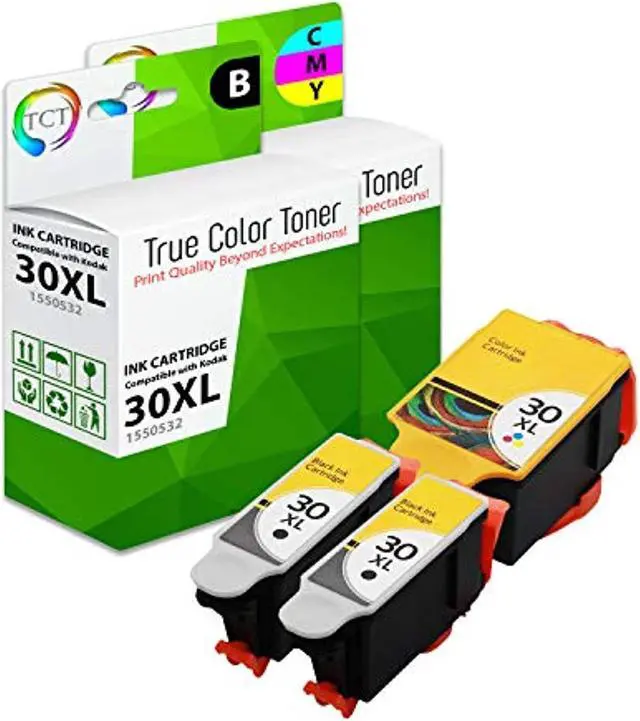 Main image of tct compatible ink cartridge replacement for kodak 30xl 30 xl high yield works with kodak esp c110 c310 c315, office 2150 print