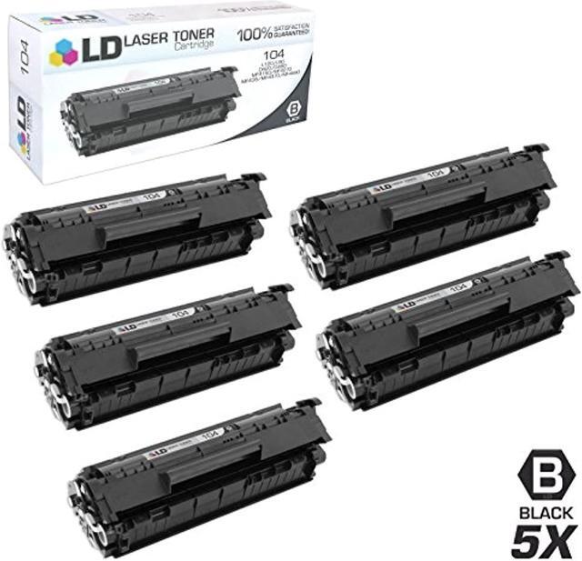 Alt view image 4 of 18 - LD Products Compatible Toner Cartridge Replacement for Canon 104 (Black, 5-Pack)