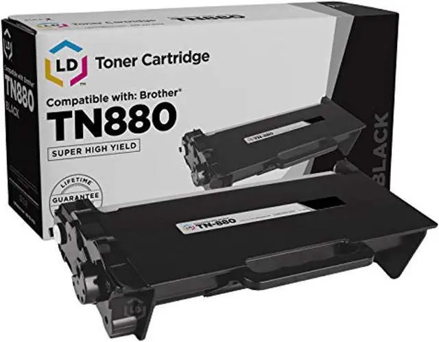 Alt view image 3 of 9 - LD Products Compatible Toner Cartridge Replacement for Brother TN880 Super High Yield (1-Pack, Black) for use in DCP-L6600DW HL-L6200DW HL-L6200DWT HL-L6250DN HL-L6250DW HL-L6300DWT & HL-L6300DW