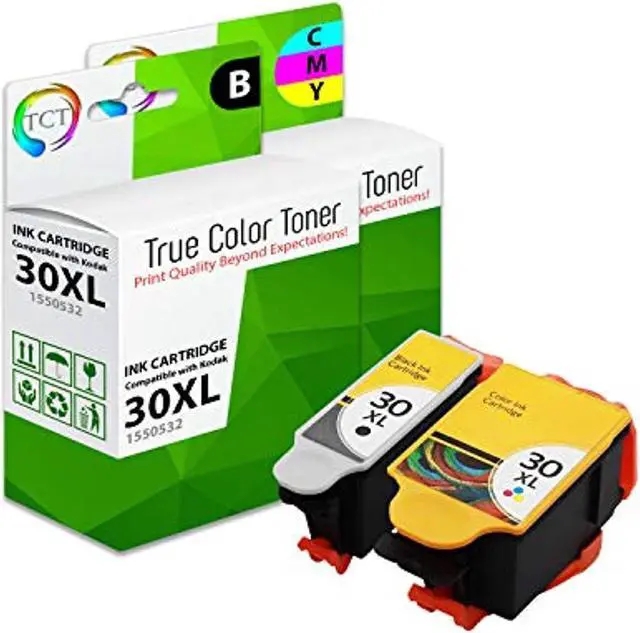 Main image of tct compatible ink cartridge replacement for kodak 30xl 30 xl high yield works with kodak esp c110 c310 c315, office 2150 print