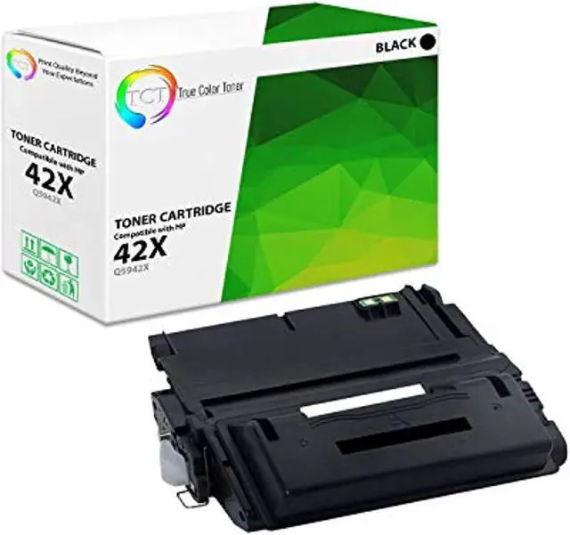 Alt view image 2 of 7 - True Color Toner 42X Toner Cartridge - Premium Compatible Replacement for HP 42X Q5942X Black High Yield Works With HP LaserJet 4240 4240N 4250 4250DTN 4250N 4250TN 4350 4350DTN 4350N