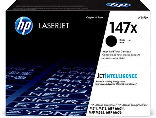 Alt view image 2 of 20 - HP 147X High Yield Black Original LaserJet Toner Cartridge, ~25,200 pages,