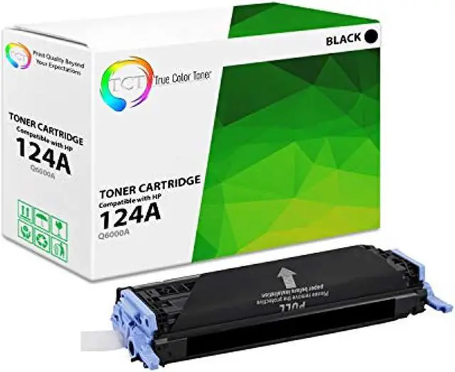 Alt view image 5 of 7 - TCT Black Q6000A 124A Toner Cartridges For HP LaserJet 1600 2600