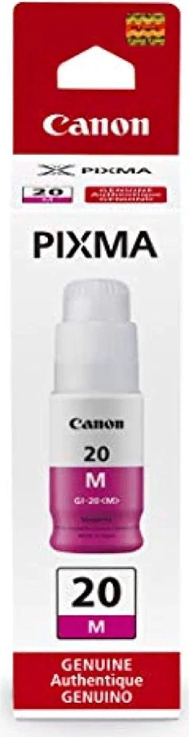 Alt view image 6 of 10 - Canon Canon GI-20 MegaTank Ink - Inkjet - Magenta - 1 Each