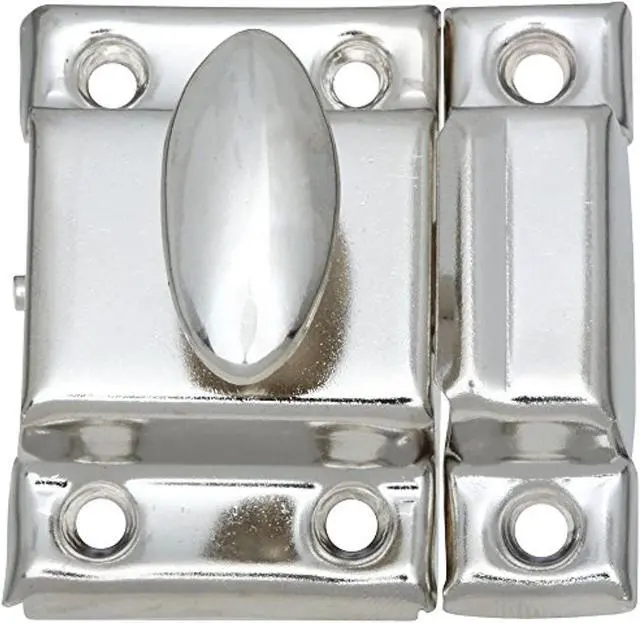 Alt view image 6 of 7 - National, N149-641, Nickel Cupboard Turn, 1 1/4 Inch X 1 3/4 Inch