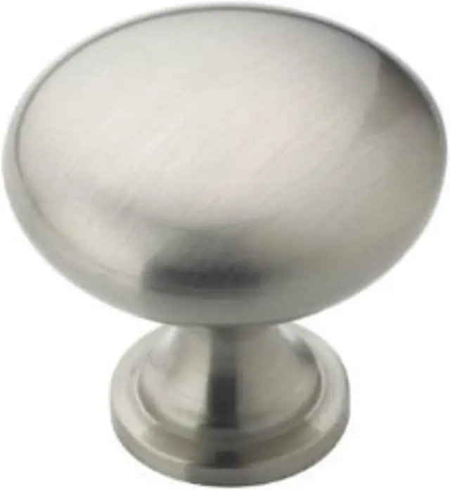 Alt view image 3 of 3 - Amerock Allison Edona Satin Nickel 1-1/4 In. Cabinet Knob BP53005G10