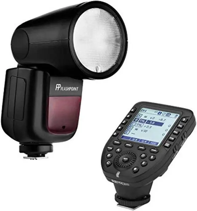 Alt view image 2 of 7 - Flashpoint Zoom Li-on X TTL F/ Canon (V1)+ R2 Pro II Wireless Trigger for Canon