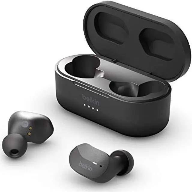 Alt view image 7 of 17 - Belkin AUC001BTBK SoundForm True Wireless In-Ear Headphones - Black