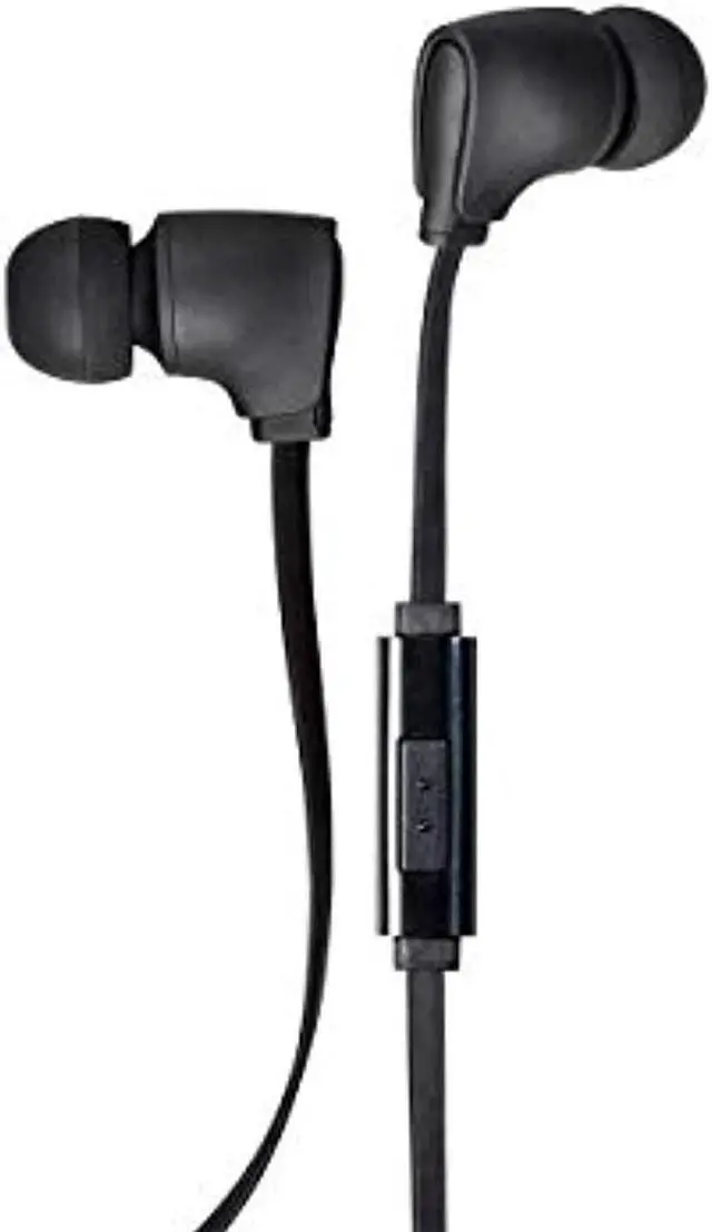 Alt view image 6 of 11 - Monoprice Premium 3.5mm Wired Earbuds Headphones with Mic for Apple and Android Devices