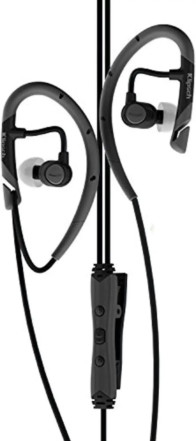 Alt view image 4 of 5 - Klipsch AS-5i Pro Sport In-Ear Headphones, Black