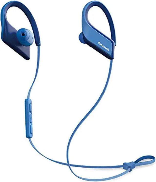 Alt view image 16 of 17 - Panasonic Wings Ultra-Light Wireless Bluetooth Sport Earphones - Blue - Rp-Bts35-A