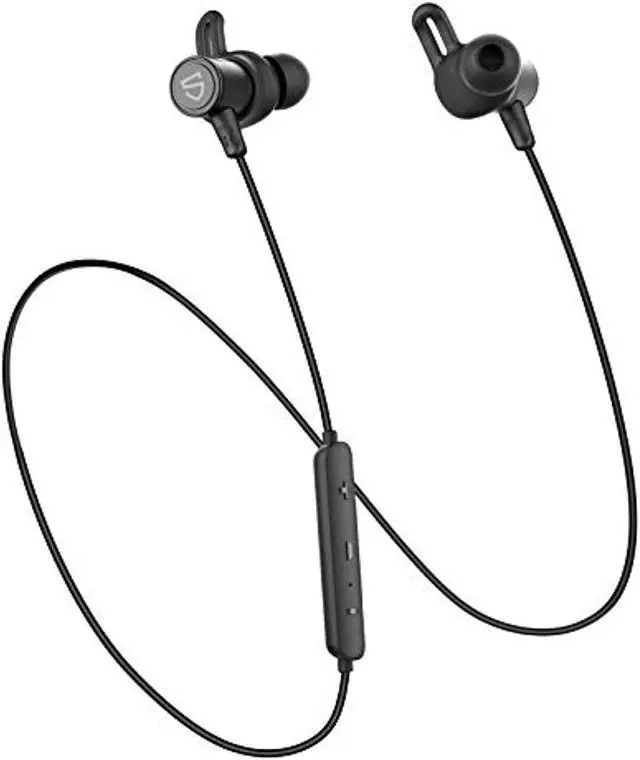 Alt view image 3 of 4 - soundpeats bluetooth earphones, wireless 4.1 magnetic earphones, inear ipx7 sweatproof headphones with mic superior sound with upgraded drivers, aptx, 8 hours working time, secure fit design