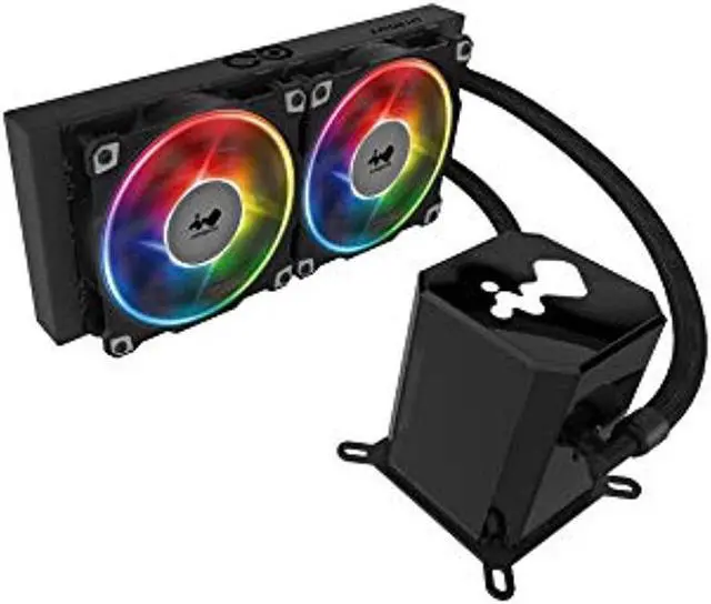 Alt view image 5 of 5 - IN WIN IW-LC-SR24 SR24 240mm AIO Twin Turbine Liquid CPU Radiator Cooler