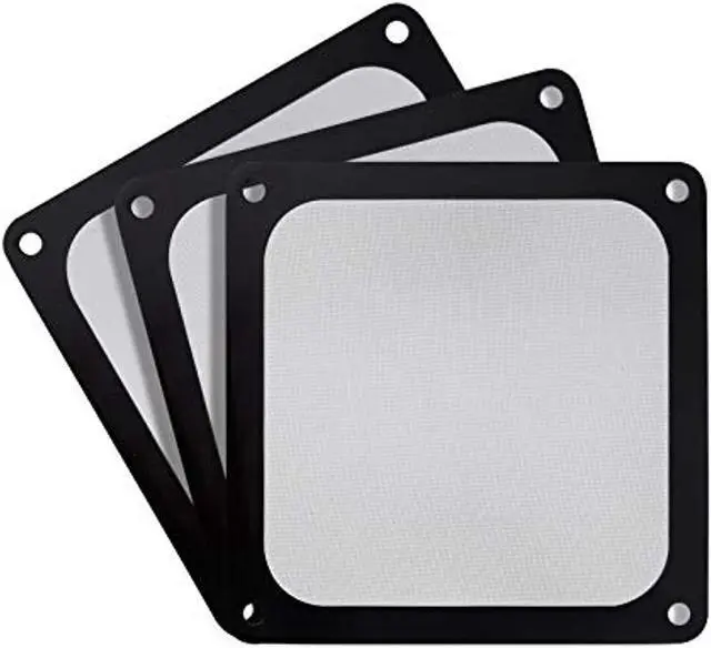 Main image of silverstone technology sst-ff123b-3pk 120mm ultra fine fan filter with magnet cooling